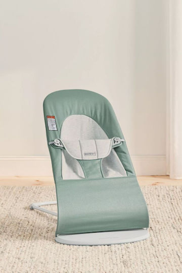 BabyBjorn Χειροκίνητο Relax Μωρού Balance Soft Light Sage/Grey για Παιδί έως 13kg