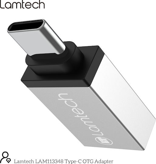 Lamtech Converter USB-C male to USB-A female 1pcs LAM113348
