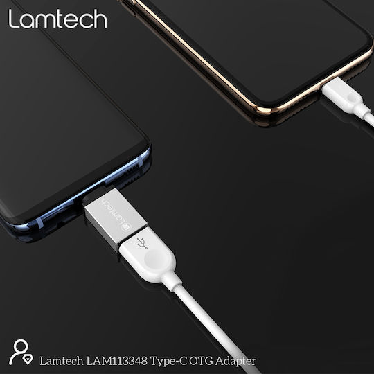 Lamtech Converter USB-C male to USB-A female 1pcs LAM113348