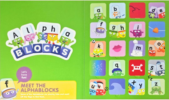 Open Windows Card Alphablocks A-z