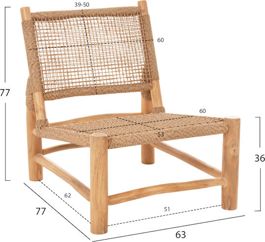 Garten- und Outdoor-Möbelsets Wohnzimmer Typsatz 4 Stück Massive Teak-gefüllt Rattan-Natur FB911957 Garten- und Outdoor-Möbelsets Wohnzimmer Typsatz 4 Stück Massive Teak-gefüllt Rattan-Natur FB911957