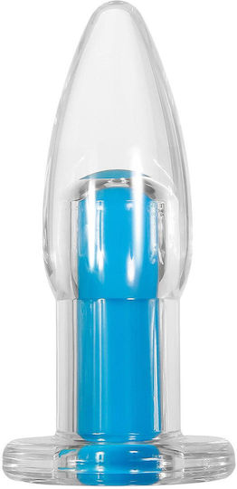 Gender X Electric Anal Plug with Vibration Blue