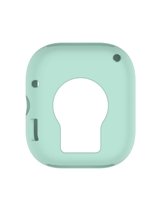 Smart Watch Protective Case Silicone Case in Turquoise color for Redmi Watch 4