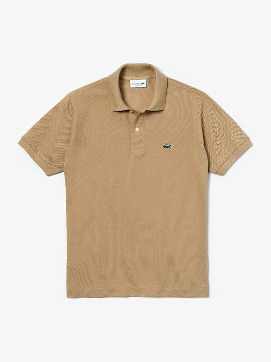 Lacoste Polo T-shirt Μπεζ