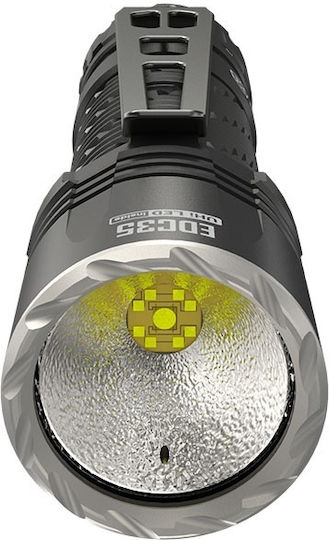 NiteCore Rechargeable Flashlight LED IP68 Dual Function with Maximum Brightness 5000lm EDC35 White