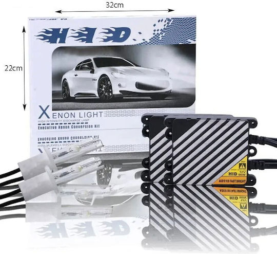 Opel Xenon Set de Iluminare H.i.d Lumină H1 35W 12V 6000K Alb rece