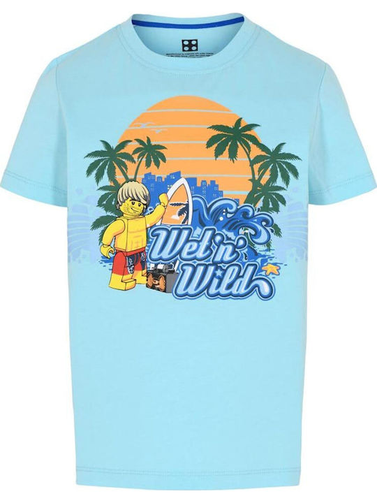 Kids' T-shirt Turquoise