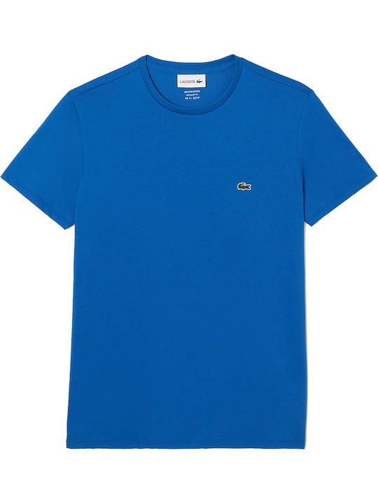 Lacoste Men's Short Sleeve T-shirt Blue