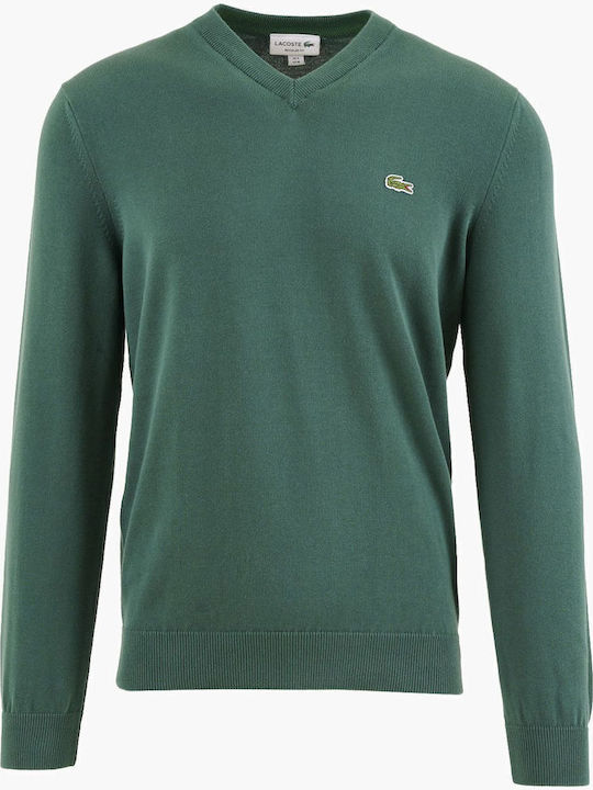 Lacoste Pulover cu mânecă lungă Verde