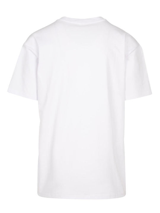 Mister Tee Oversize T-shirt Pink Floyd Weiß