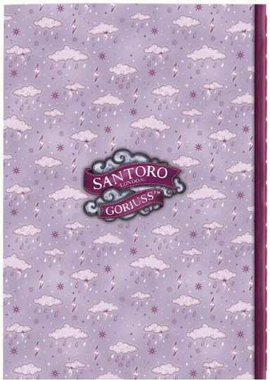 Santoro Тетрадка На райета A6 “little Многоцветен 1бр