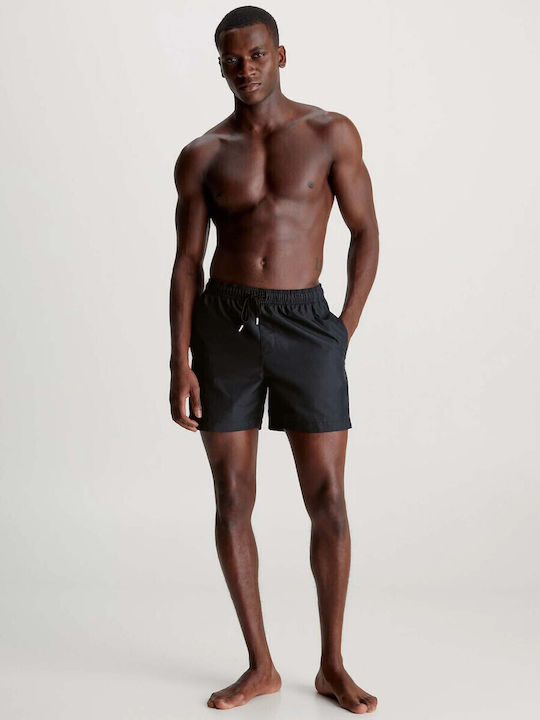 Men's Swimwear Shorts Black Striped