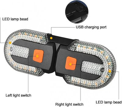FY-1825 Επαναφορτιζόμενο Οπίσθιο Φως Ποδηλάτου