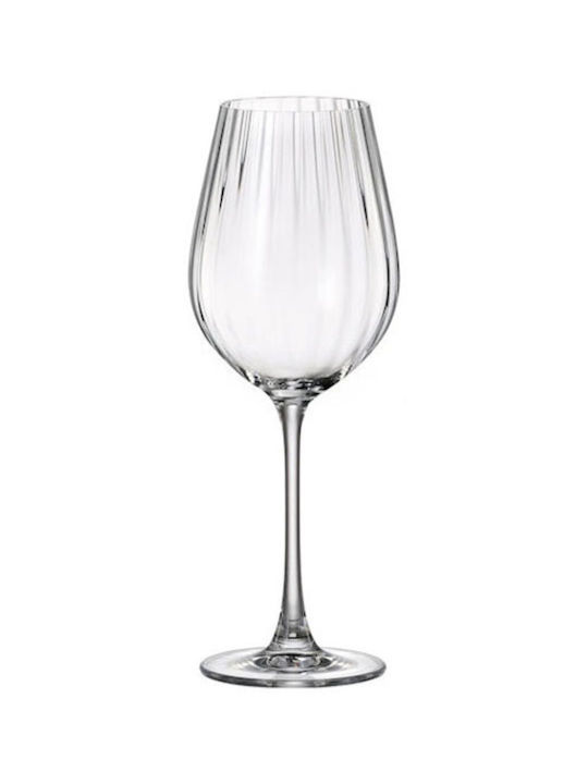 Crystalite Bohemia Set of Glasses for Red Wine made of Crystal Stemmed 650ml 6pcs