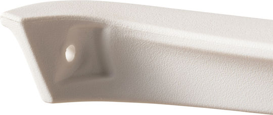 Freebox Stuhl Arm aus Polypropylen Geeignet für Stuhl,Stock in Weiß Farbe 2Stück