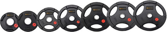 Sportmann Scheibenset Gummierte 1 x 25kg Ø51mm mit Griffen