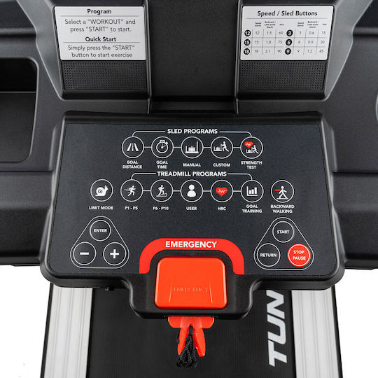 Tunturi Platinum Tr30 Core 3hp Elektrisches Laufband Für Benutzer Bis 150kg