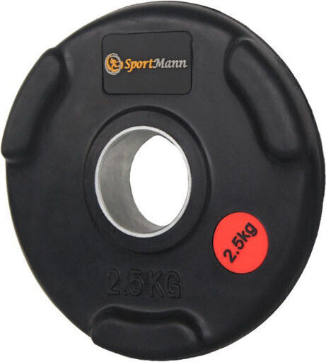 Sportmann Set of Plates Rubber 1 x 2.5kg Ø51mm