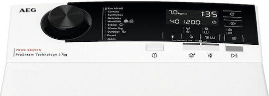 AEG Πλυντήριο Ρούχων Άνω Φόρτωσης 7kg 1200 Στροφών LTR7E273E