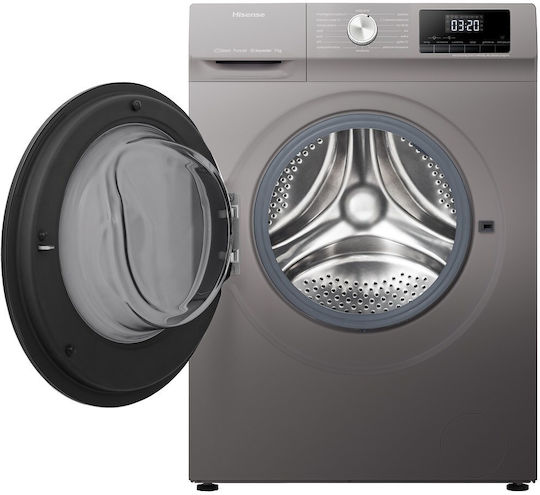 Hisense Waschmaschine 9kg 1400 Umdrehungen Gray WFQA9014EVJMT