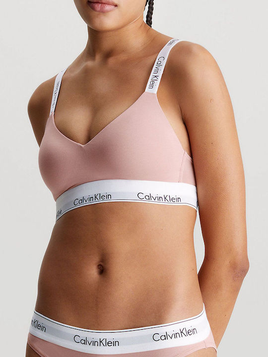 Calvin Klein Women's Bralette Bra Pink