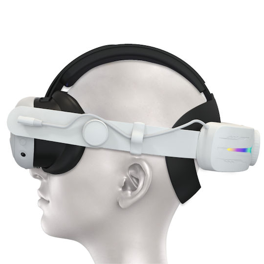 Meta Battery Strap για Meta Quest 3 σε Λευκό χρώμα