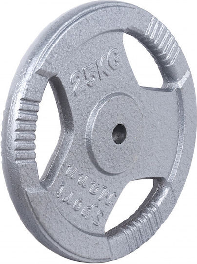 Sportmann Scheibenset Metall 1 x 25kg Ø31mm mit Griffen