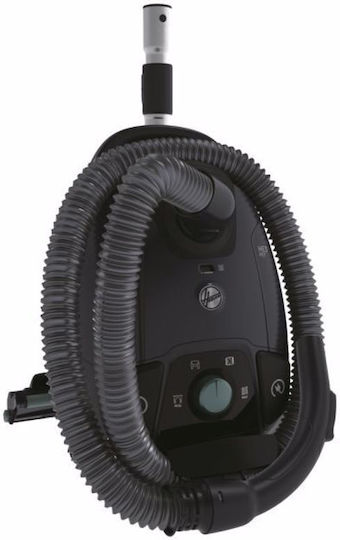 Hoover HE321PAF 011 Ηλεκτρική Σκούπα 850W με Σακούλα 4lt Μαύρη
