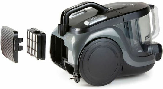 Domo DO7295S Staubsauger 850W Beutellos 2.5Es Schwarz