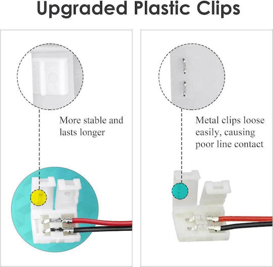 Gtiwung T585 Pachet Unghiular Conector pentru benzi LED 34buc 1000-41490063