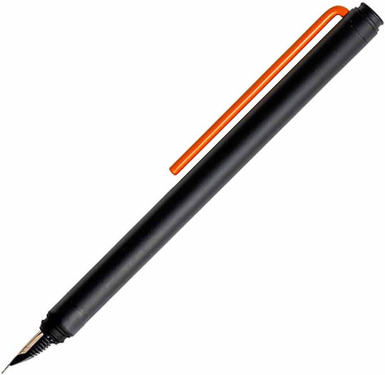 Pininfarina Segno Writing Pen Medium Orange made of Aluminum with Blue Ink