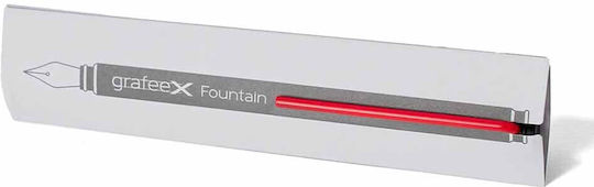 Pininfarina Segno Πένα Γραφής Fine Κόκκινη από Αλουμίνιο με Μπλε Μελάνι