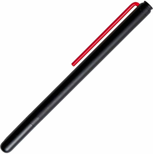 Pininfarina Segno Πένα Γραφής Medium Κόκκινη από Αλουμίνιο με Μπλε Μελάνι
