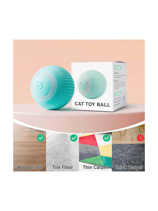 Namsan Automatic Cat Toy Ball Blue