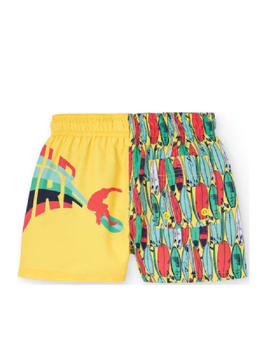 Boboli Kids Swimwear Swim Shorts Yellow