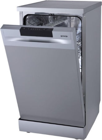 Gorenje Ελεύθερο Πλυντήριο Πιάτων για 9 Σερβίτσια Π44.8xY84.5εκ. Inox