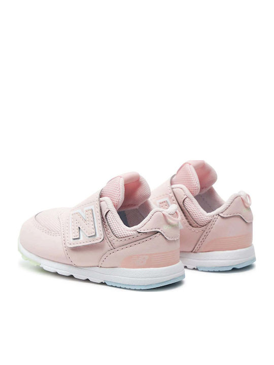 574 Classic Παιδικά Sneakers με Σκρατς Ροζ
