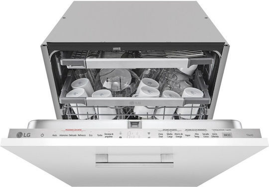 LG Vollintegrierter Geschirrspüler mit Wi-Fi für 14 Gedecke B59.8xH81.5cm