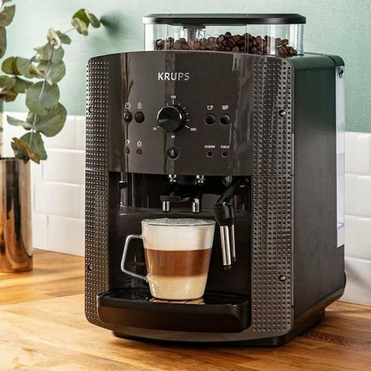 Krups Automatic Espresso Machine 1450W Pressure 15bar with Grinder Black EA810B70
