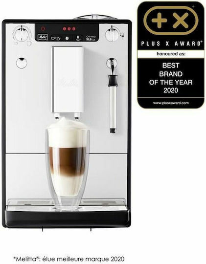 Melitta 1400W Налягане 15бар с мелачка Сребриста