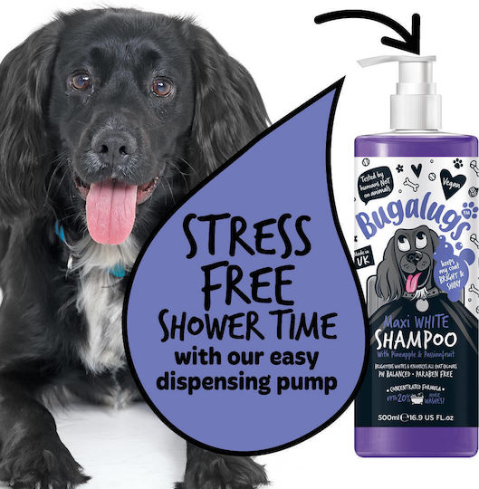 Bugalugs Bugalugs Maxi Dog Shampoo for White Hair 250ml