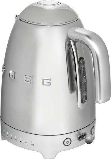 Smeg Kettle 1.7lt 2400W Silver