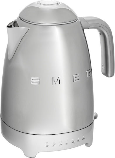 Smeg Kettle 1.7lt 2400W Silver