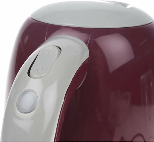 MPM Βραστήρας 1.7lt 2200W Κόκκινος