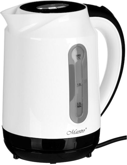 Maestro Feel Maestro Fierbător 1.7lt 2000W Alb