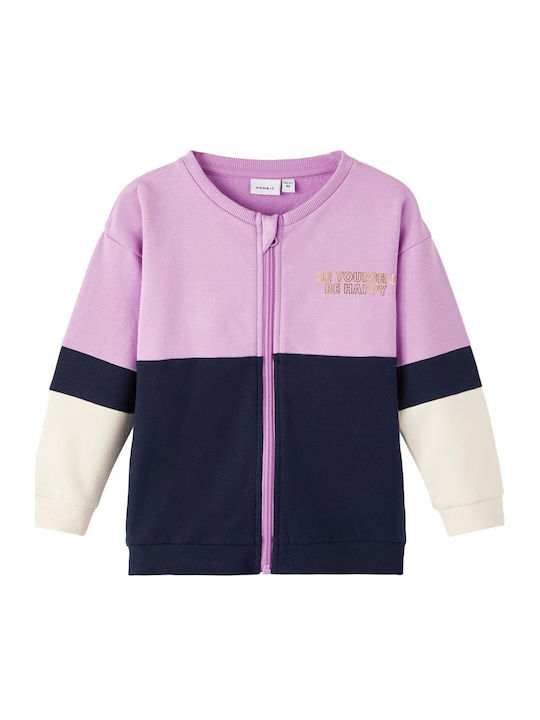 Kids Cardigan Smoky Grape
