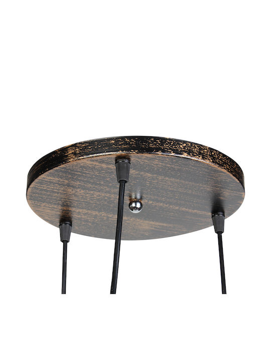 Globobox Pendant Light Bronze with Socket E27 16x16cm