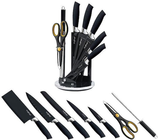 Cheffinger Set Cuțite cu Suport din Ceramică 8buc