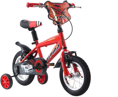 Alpina Beleno 12" Kids Bicycle (2022) Red