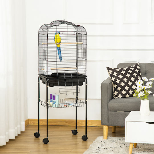 Pawhut Rodent Cage 46x36x130cm